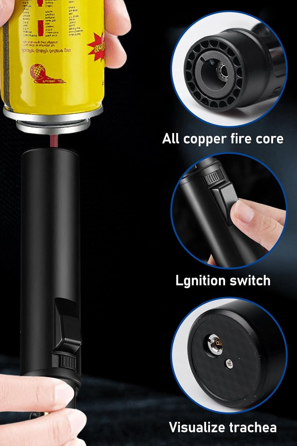 Metal Jet flamme lighter