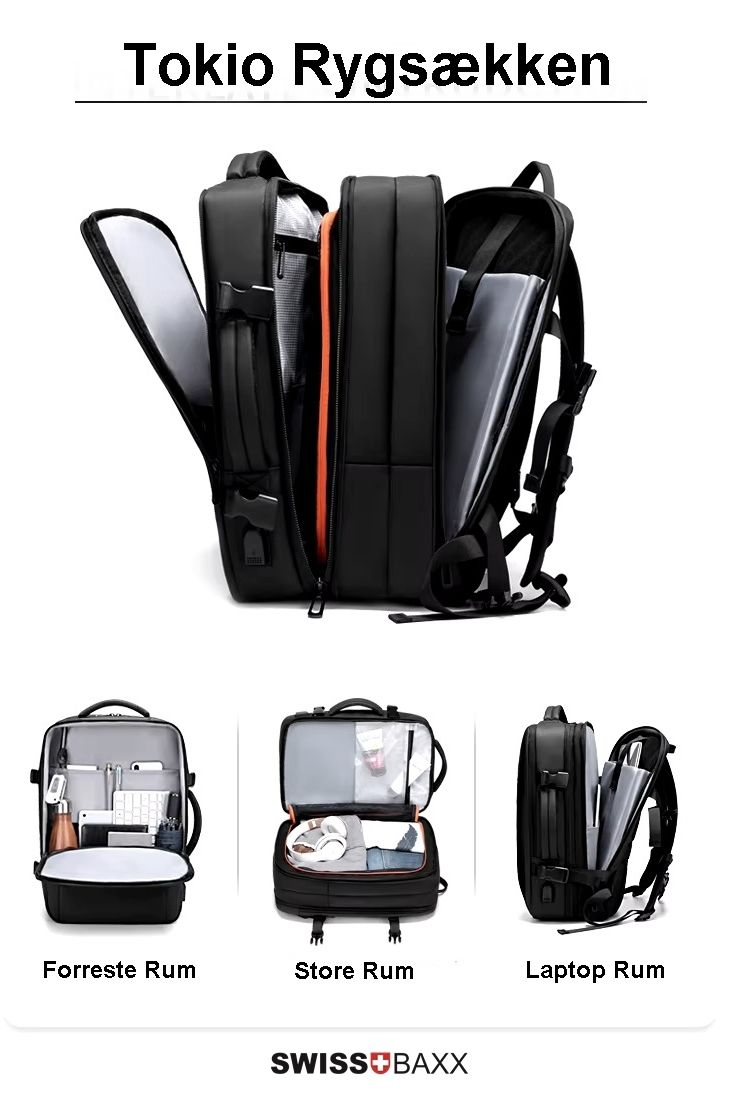 Tokio Rygsæk - Den vandtæte Model